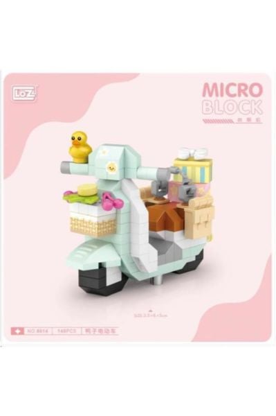 Loz 8614 Mikro Blok Çanta Ördek Elektrikli Scooter