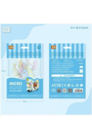 Loz 8614 Mikro Blok Çanta Ördek Elektrikli Scooter