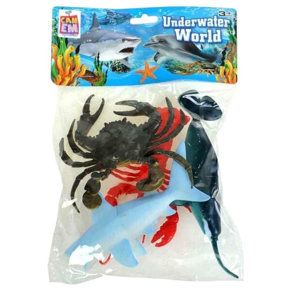 Pvc'de Deniz Hayvanları Seti 144