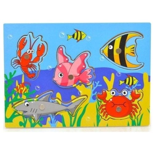 Ahşap Balık Tutma Puzzle
