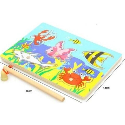 Ahşap Balık Tutma Puzzle