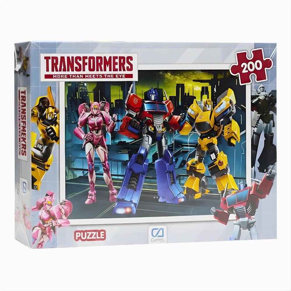 Ca Games Transformers Puzzle 200 Parça