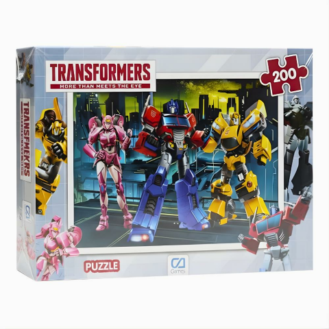 Ca Games Transformers Puzzle 200 Parça