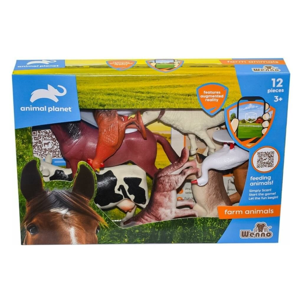 Kutulu 12 Parça Çiftlik Hayvanları