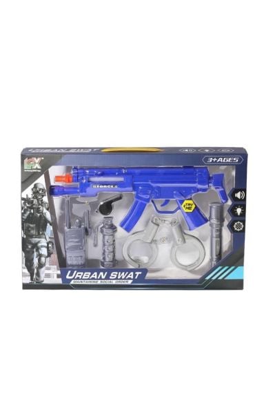 Pilli Işıklı Smart Taramalı Tüfek Seti