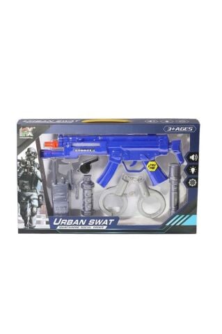 Pilli Işıklı Smart Taramalı Tüfek Seti