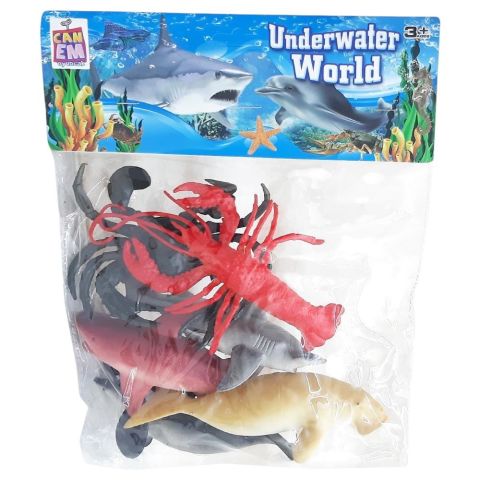 Pvc de Deniz Hayvanları Seti 96