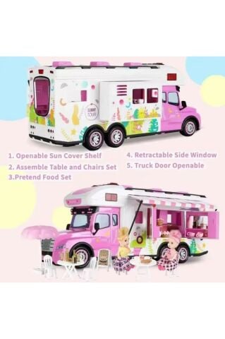 Uzaktan Kumandalı Şarjlı Büyük Boy Karavan Kamyon