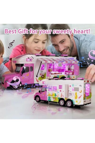 Uzaktan Kumandalı Şarjlı Büyük Boy Karavan Kamyon