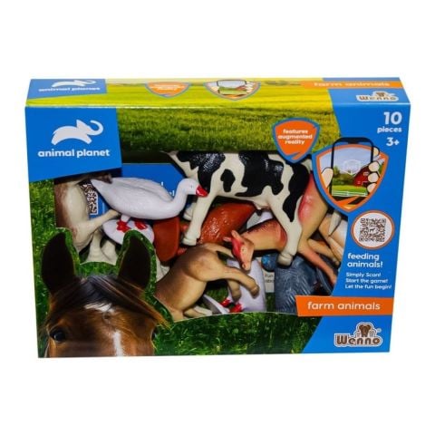 Kutulu 10 Parça Çiftlik Hayvanları