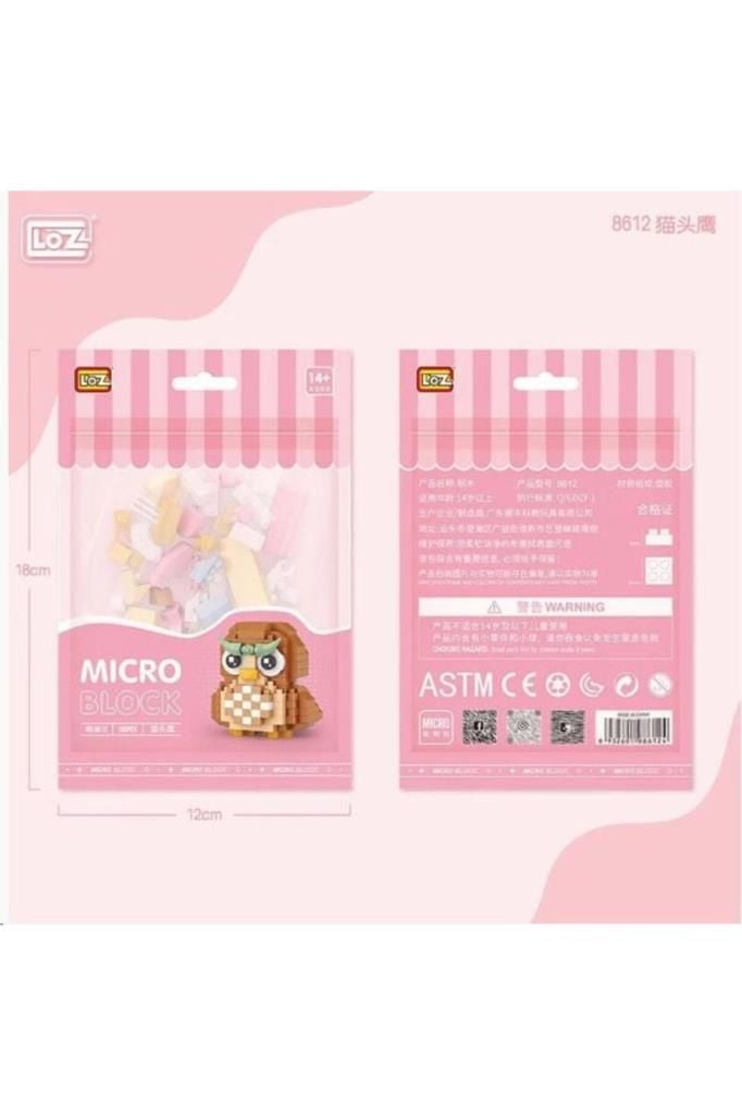 Mikro Blok Çanta Baykuş Loz 8612