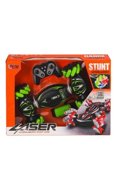 Kumandalı Bilekten Kontrol Işıklı Müzikli Stunt Araba