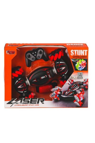 Kumandalı Bilekten Kontrol Işıklı Müzikli Stunt Araba