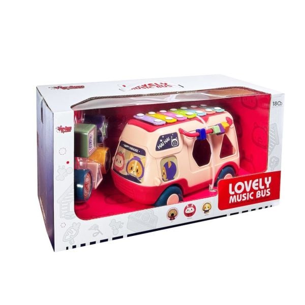 Eğitici Bul Tak ,Işıklı ve Müzikli Otobüs