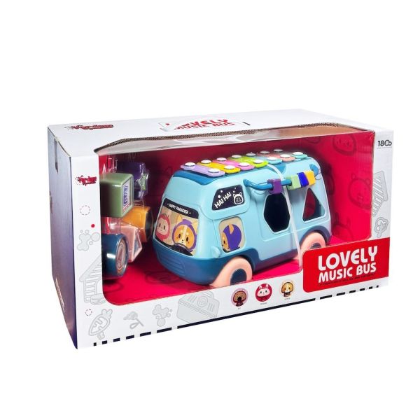 Eğitici Bul Tak ,Işıklı ve Müzikli Otobüs