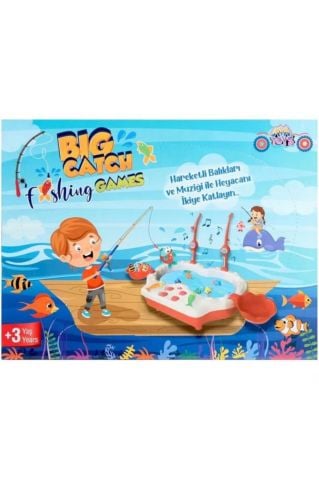 Pilli Havuzlu Balık Yakalama Oyunu