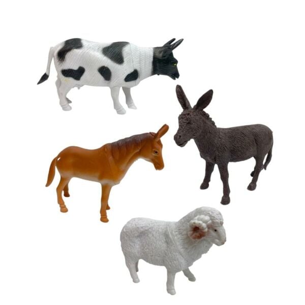 Pvc De 6 Lı Çiftlik Hayvanları Seti (72)