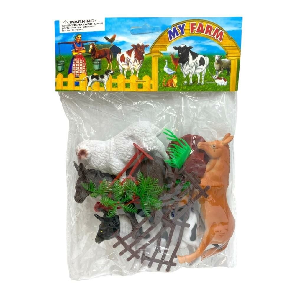 Pvc De 6 Lı Çiftlik Hayvanları Seti (72)