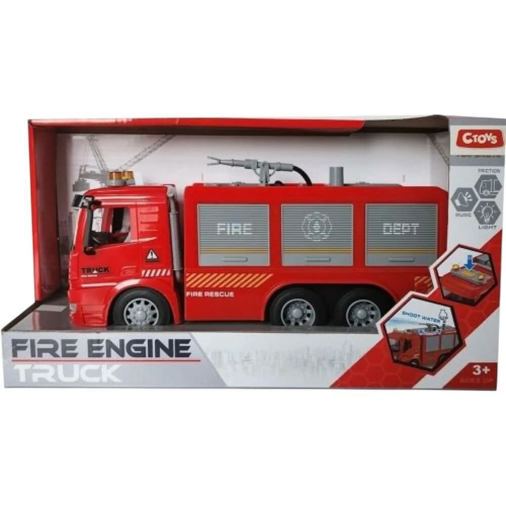 İtfaiye Aracı Işıklı Ve Sürtmeli İtfaiye Aracı