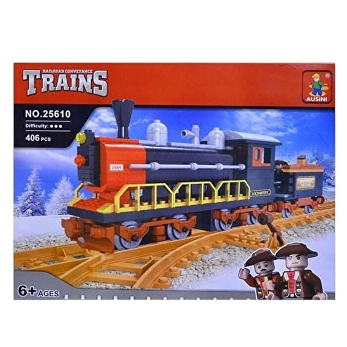 Ausini City Tren Set 406 Parça