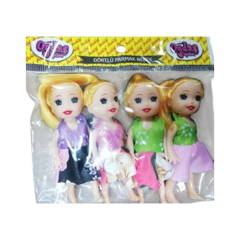 Poşette 4'lü Parmak Bebek