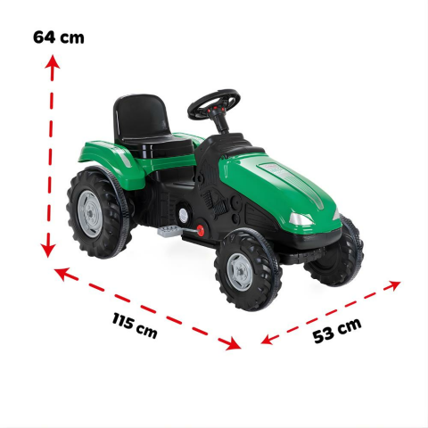 Mega Pedallı Traktör