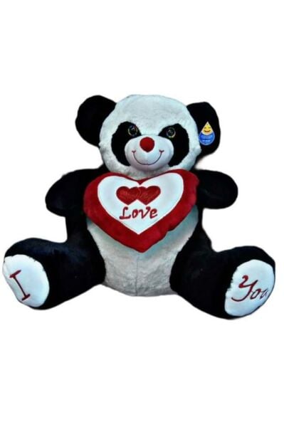 Peluş Kalpli Panda