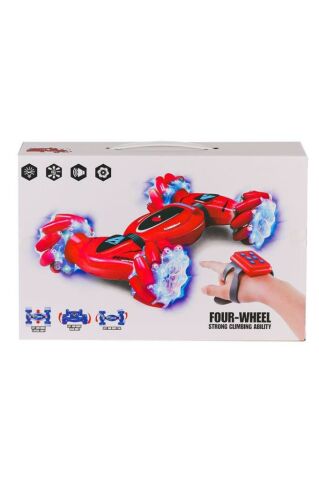 Bilekten Kontrollü Işıklı ve Müzikli 4 Teker Tırmanış Aracı