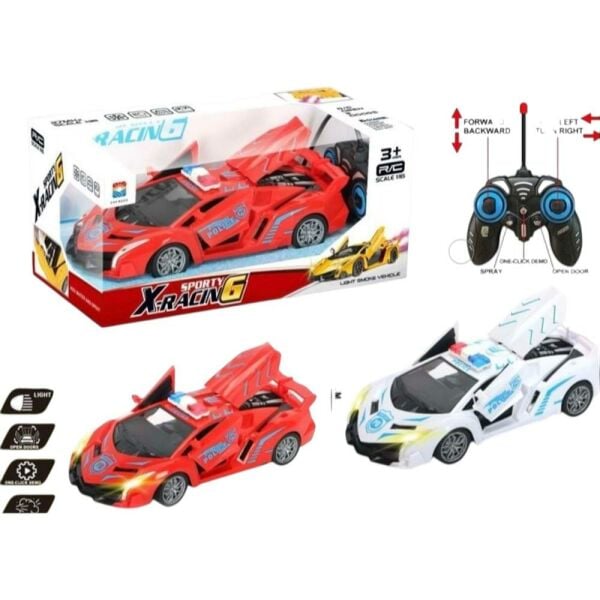 1:16 Duman Atan Uzaktan Kumandalı Lamborghini