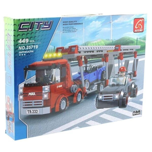 Ausini City Arabalı Tır Set 449 Parça 25719