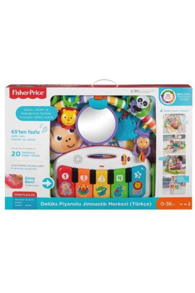 Fisher Price Delüks Piyanolu Jimnastik Merkezi Türkçe 107038