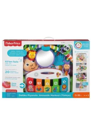 Fisher Price Delüks Piyanolu Jimnastik Merkezi Türkçe 107038