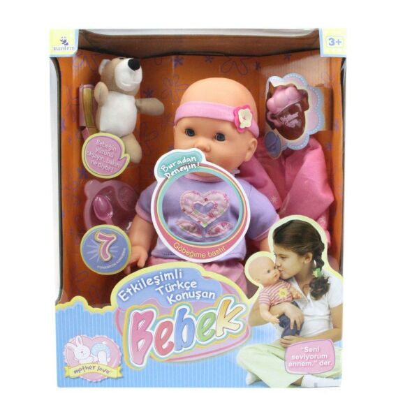 Kutulu Türkçe Konuşan Ayıcıklı Bebek
