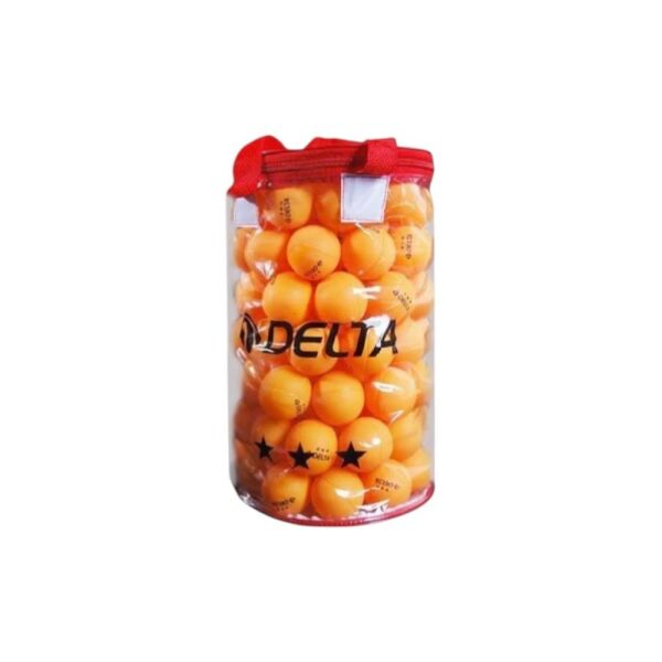 Pinpon Topu Çantalı 100'lü Turuncu