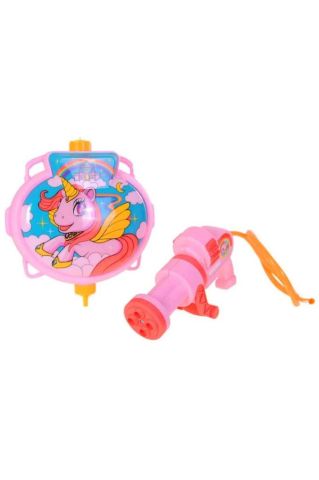 Çantalı Su Tabancası Unicorn Pembe