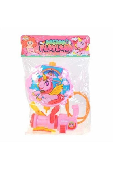 ÇANTALI SU TABANCASI UNİCORN PEMBE