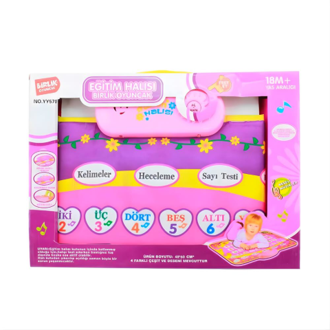 Sesli ve Müzikli Eğitici Oyun Halısı