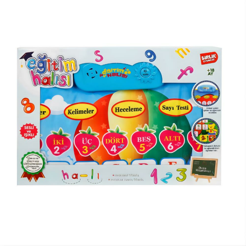 Sesli ve Müzikli Eğitici Oyun Halısı