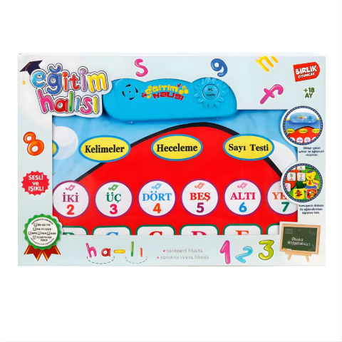Sesli ve Müzikli Eğitici Oyun Halısı