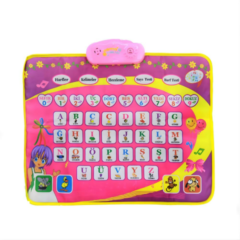 Sesli ve Müzikli Eğitici Oyun Halısı