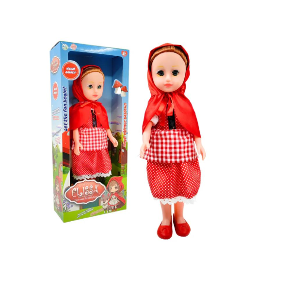 Kırmızı Başlıklı Kız Uyku Arkadaşım Masal Anlatan Oyuncak Bebek