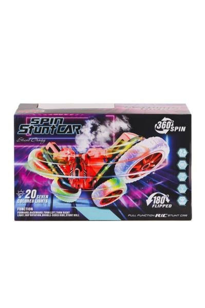 StarCrown Kumandalı Işıklı Buharlı Stunt Spin Araba