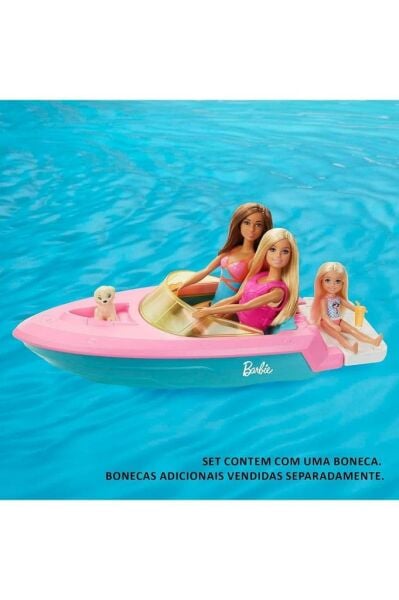 Barbie Bebek Ve Teknesi Oyun Seti Grg30