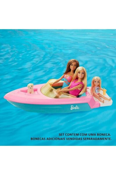 Barbie Bebek Ve Teknesi Oyun Seti Grg30