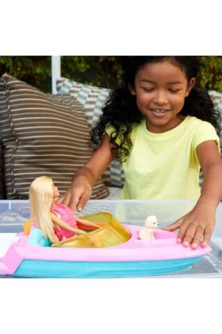 Barbie Bebek Ve Teknesi Oyun Seti Grg30