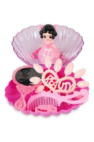 Çantalı Bebekli Güzellik Seti Pembe