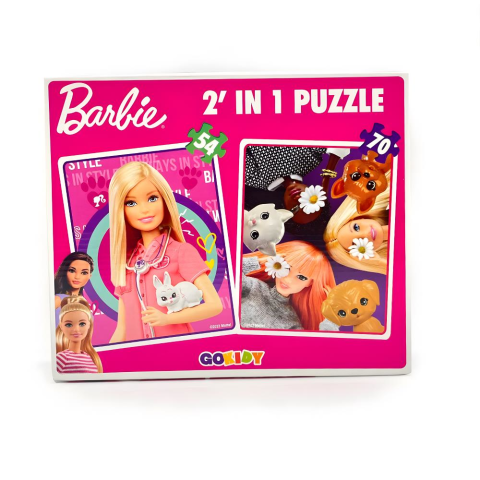 Gokidy Barbie 2 in 1 Puzzle