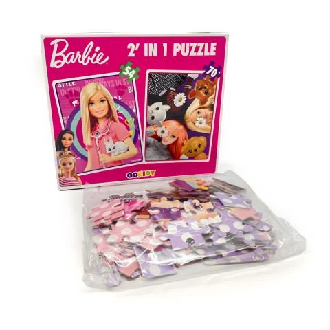 Gokidy Barbie 2 in 1 Puzzle