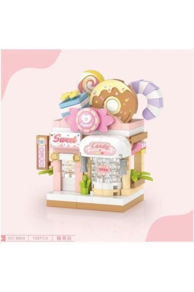 Mikro Blok Çanta Şekerleme Dükkan Loz 8604