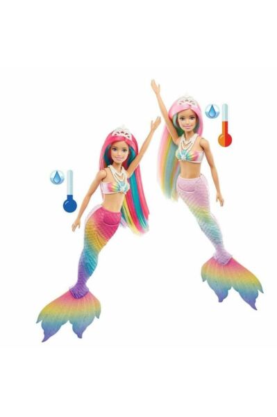 Barbie Renk Değiştiren Sihirli Denizkızı GTF89